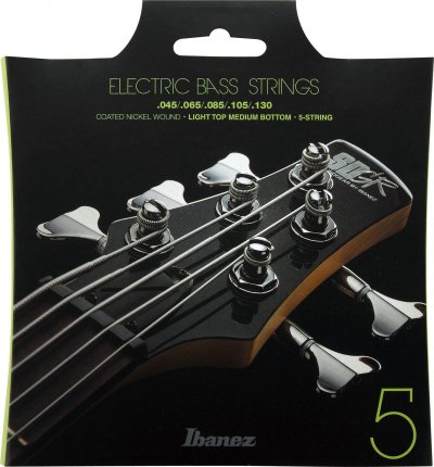 IBANEZ  Iebs5c - Jeu De Cordes Pour Guitare Basse 5 Cordes - 45-130