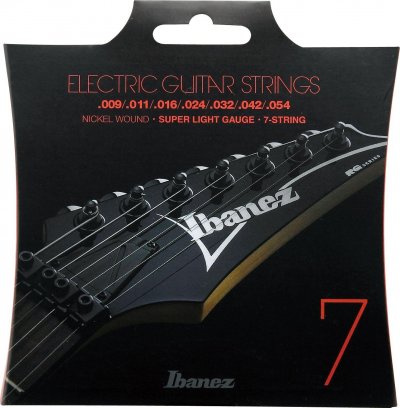 IBANEZ  Iegs7 Super Light 9-54 Cordes Guitare &Eacute;lectrique &Agrave; 7 Cordes