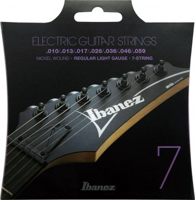 IBANEZ  Iegs71 Light 10-59 Cordes Guitare &Eacute;lectrique &Agrave; 7 Cordes