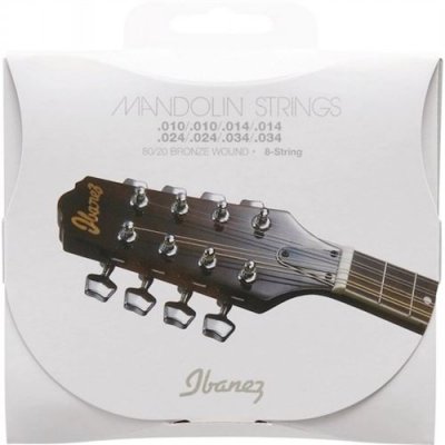 IBANEZ  Imds4 Mandolin 10-34 Cordes Pour Mandoline 8 Cordes