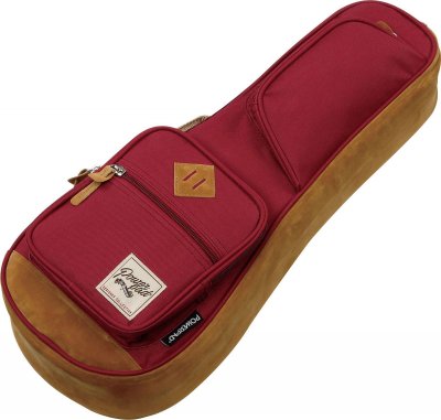 IBANEZ  IUBS541-WR Housse POWERPAD pour ukul&eacute;l&eacute; de soprano, Rouge vin