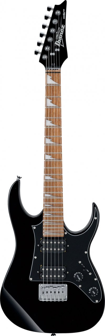 IBANEZ  Mikro Grgm21-Bkn - Black Night - Guitare &Eacute;lectrique