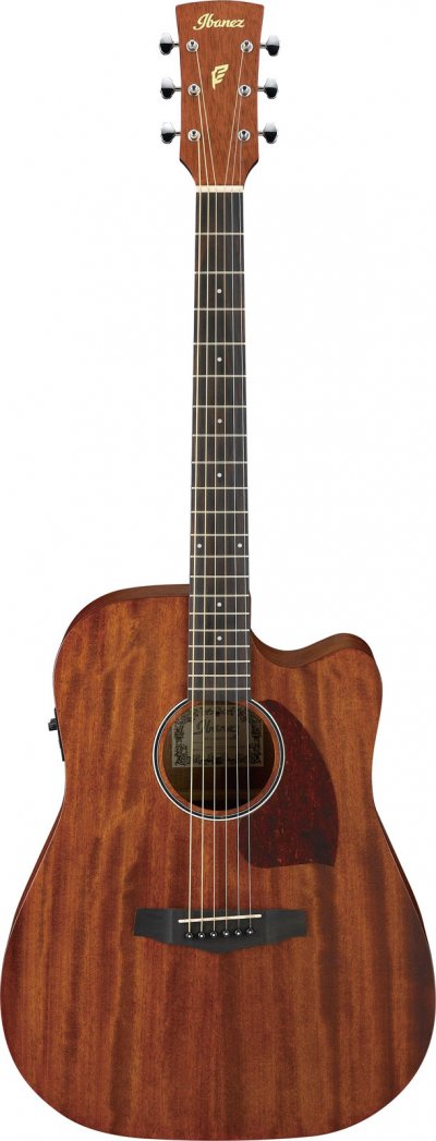 IBANEZ  Pf12mhce-Opn Open Pore Natural - Guitare &Eacute;lectro Acoustique