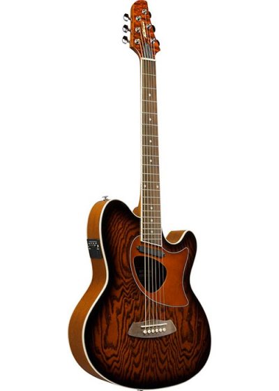 IBANEZ  Talman Tcm50-Vbs Vintage Brown Sunburst - Guitare &Eacute;lectro Acoustique