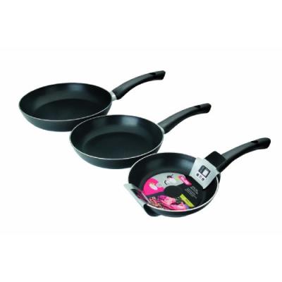 IBILI  405100 lot po&ecirc;les indubasic aluminium (18 cm + 22 cm + 26 cm)