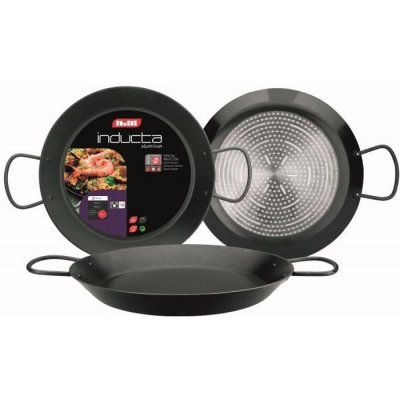 IBILI  410238 Plat &agrave; Paella Aluminium Inducta 38 cm (Pour 10 personnes)