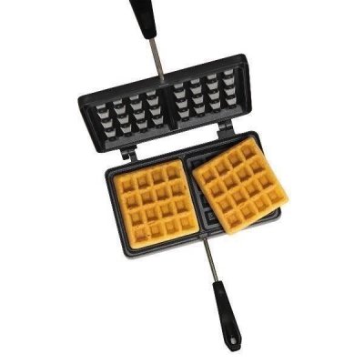 IBILI  771100 Moule &agrave; gaufre cuisini&egrave;re &eacute;lectrique/&agrave; gaz