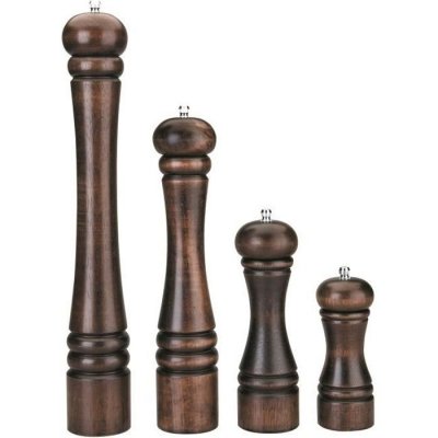 IBILI  773416 Elegance Moulin &agrave; poivre en bois marron fonc&eacute; 15 cm