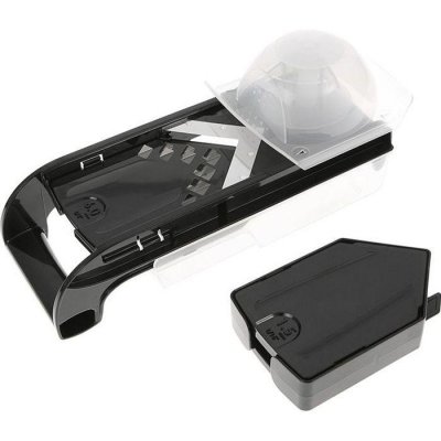 IBILI  782000 Mandoline en ""V"" Easycook, Argent/Noir, 31 x 13 x 9 cm