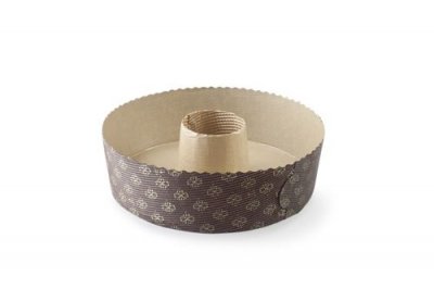 IBILI  Lot de 4 moules jetables Savar&iacute;n . Couleur: Marron