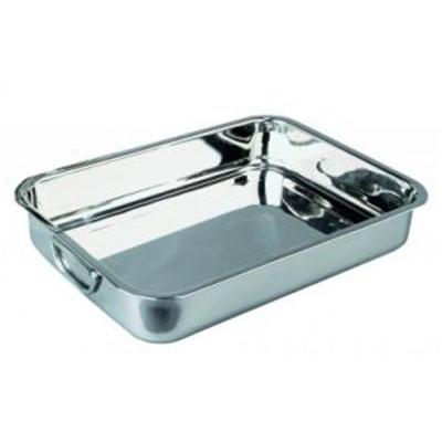 IBILI  With Handles Inox 35 Cm Roaster Argent&eacute;