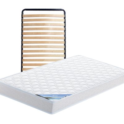 ALTOBUY IBIZA - Pack Matelas + Lattes 90x190 - 