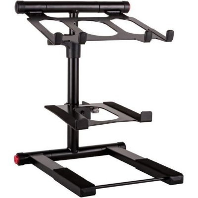 IBIZA SOUND  SLAP200 Support Double DJ pour PC Portable - Noir