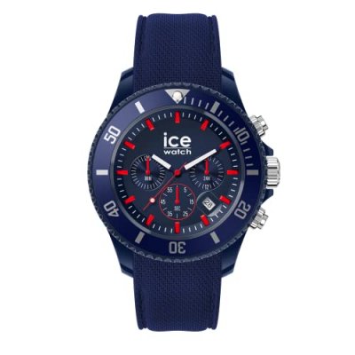 ICE WATCH ICE chrono avec bracelet en silicone bleu nuit