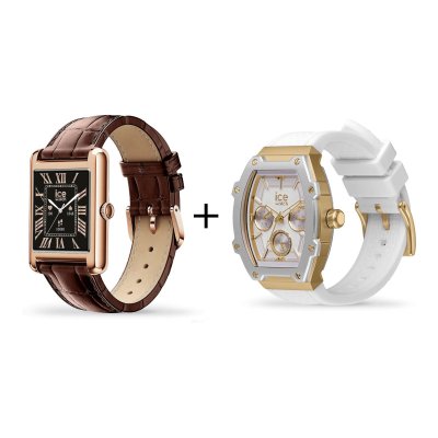 ICE WATCH ICE smart SQ 2.0 carr&eacute;e 1.70 Rose-Gold Milanese S