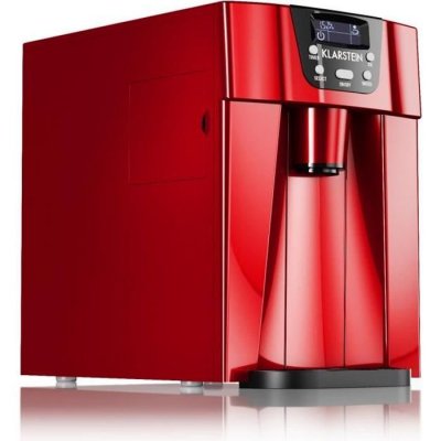 KLARSTEIN Ice Volcano 2GR Machine &agrave; gla&ccedil;ons 2 Ltr led 12kg/24h - rouge