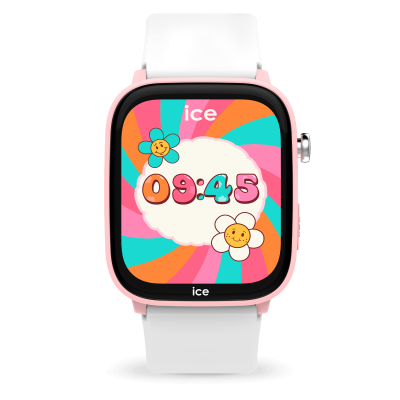 ICE WATCH  Smart Junior 3.0 Find Hub Rose/Blanc