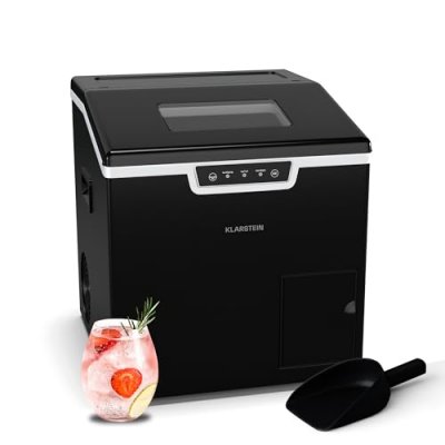 KLARSTEIN Icefestival Cube Machine &agrave; gla&ccedil;ons industrielle 400 W 1,8 L 20 kg/24 h
