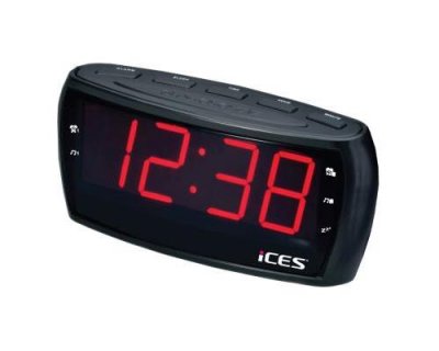 GENERIQUE Ices icr-230-1 - radio-r&eacute;veil fm, &eacute;cran 1,8"" - noir ICR-230-1