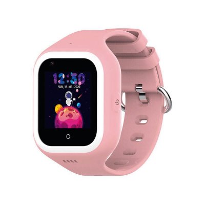 SAVEFAMILY Iconic plus 4g gps android imperm&eacute;able natation rose
