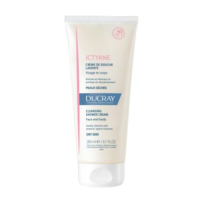 DUCRAY Ictyane Cr&egrave;me Lavante Anti Dess&egrave;chement 200ml