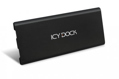 ICY DOCK  ICYNano MB861U31-1M2B - Bo&icirc;tier USB-C/USB-A pour SSD M.2 PCIe NVMe