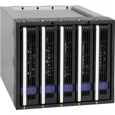 Icy Dock MB155SP-B Obturateur de baie de lecteur Noir, Cadrage
