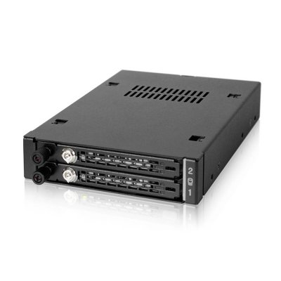 ICY DOCK  MB492SKL-B Obturateur de baie de lecteur Noir, Cadrage