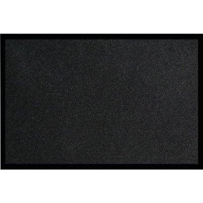 IDMAT ID Mat PRIMA NOIR, Fibres Synth&eacute;tiques, 40x60x0,5 cm