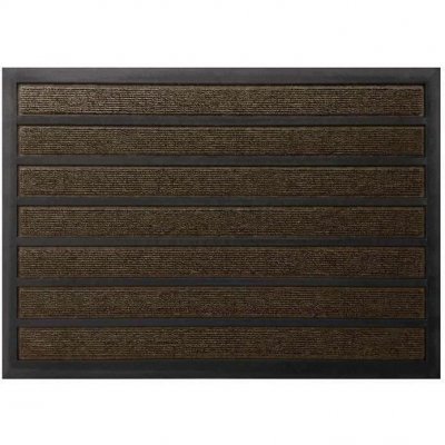 ID MAT  Tapis Combi'absorbant Marron 40 x 60 cm