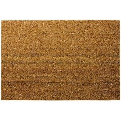 ID MAT  Tapis en fibres de coco naturelles forme rectangle 40 x 60 cm