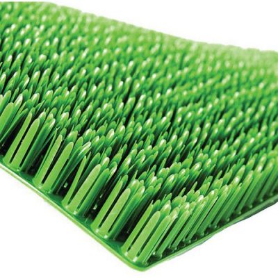 ID MAT  Tapis Paillasson Poly&eacute;thyl&egrave;ne, Vert, 60 x 40 x 1.9 cm