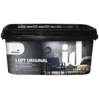 ID PARIS  - Peinture d&eacute;corative loft beton original 2L moscou moscou