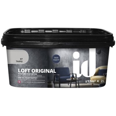 ID PARIS  - Peinture d&eacute;corative loft beton original 2L taipei taipei