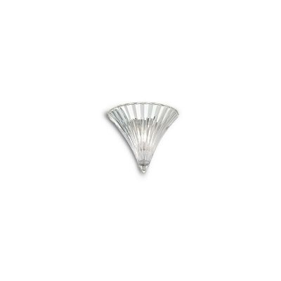 IDEAL LUX  013060 Santa AP1 Small TRASPARENTE, M&eacute;tal, E14, 40 W, Nacre