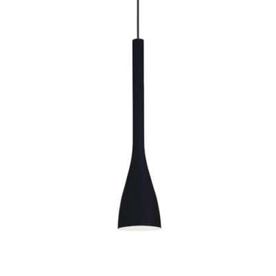 IDEAL LUX  035710 FLUT SP1 SMALL NERO, M&eacute;tal, E14, 40 W