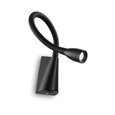 IDEAL LUX  - Applique murale Noire goose 1 ampoule - Noir