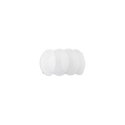 IDEAL LUX  Applique Ovalino Blanc 2x60W
