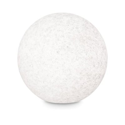 IDEAL LUX  Eclairage ext&eacute;rieur d&eacute;coratif Doris gris effet granit 30 cm