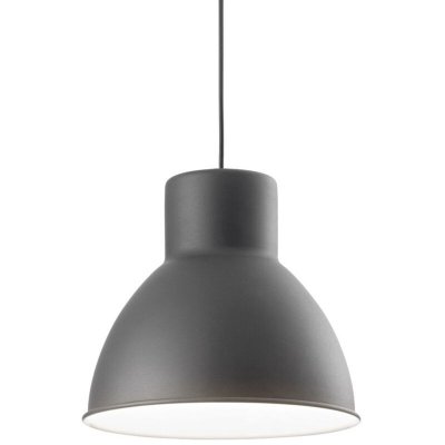 IDEAL LUX  Metro - Suspension &Agrave; 1 Ampoule En Forme De D&ocirc;me Noir, E27