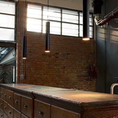 IDEAL LUX  - Suspensions look Noir 1x28W - Noir