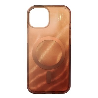 IDEAL OF SWEDEN  Coque Clear MagSafe Apple iPhone 13 / 14 / 15 / 16e - Mocha Mousse