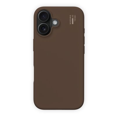 IDEAL OF SWEDEN  Coque en silicone avec MagSafe Apple iPhone 16 - Mocha Mousse
