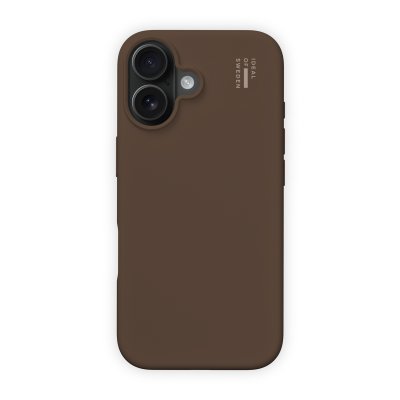 IDEAL OF SWEDEN  Coque en silicone avec MagSafe Apple iPhone 17 - Mocha Mousse