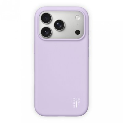 IDEAL OF SWEDEN  Coque en silicone avec MagSafe Apple iPhone 17 Pro Max - Lavender Milk