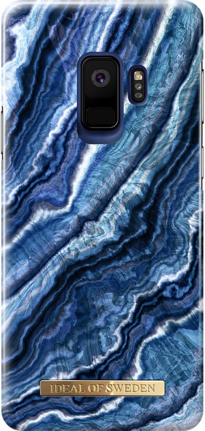 IDEAL OF SWEDEN  Coque Fashion Indigo Swirl de pour Samsung Galaxy S9
