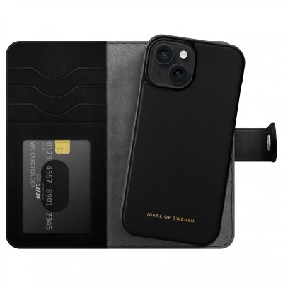 IDEAL OF SWEDEN  Magnet Wallet+ &Eacute;tui portefeuille Apple iPhone 15 - Black