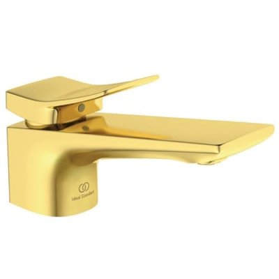 IDEAL STANDARD  - Mitigeur lavabo Conca avec tirette et vidage, or