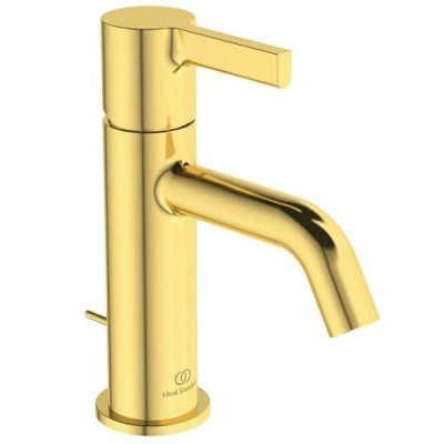 IDEAL STANDARD  - Mitigeur lavabo Joy avec tirette, or