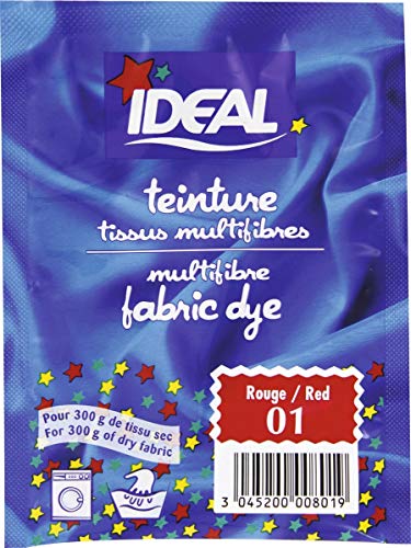 IDEAL  teinture tissus multifibres fabric dye SAC/15G JAUNE 11